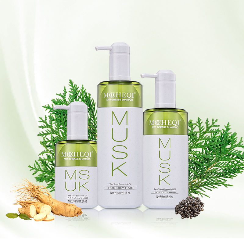 Shampoing &agrave; l'huile d'arbre &agrave; th&eacute;