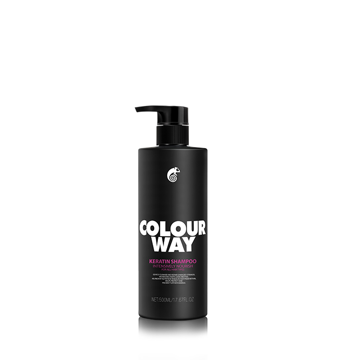 COLOURWAY Shampooing Nourrissant Intensément à la Kératine pour Cheveux Secs