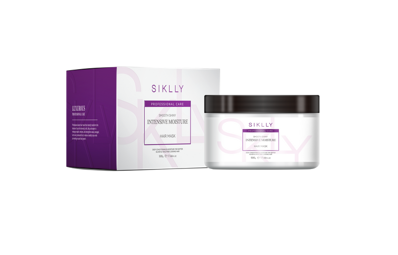 SIKLLY Smooth Shiny Masque Cheveux Hydratation Intense pour Femme