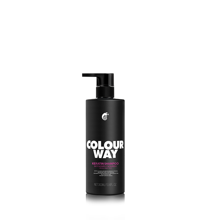 COLOURWAY Shampooing Nourrissant Intensément à la Kératine pour Cheveux Secs