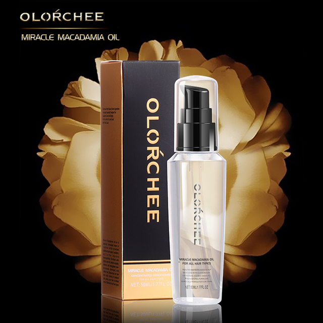 OLOŔCHEE Miracle Macadamia Oil pour cheveux fins