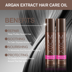 MOCHEQI – sérum réparateur de cheveux biologique, marque privée, nourrissant en profondeur, lissant, anti-frisottis, traitement améliorant la brillance pour cheveux secs et abîmés