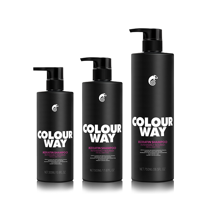 COLOURWAY Shampooing Nourrissant Intensément à la Kératine pour Cheveux Secs