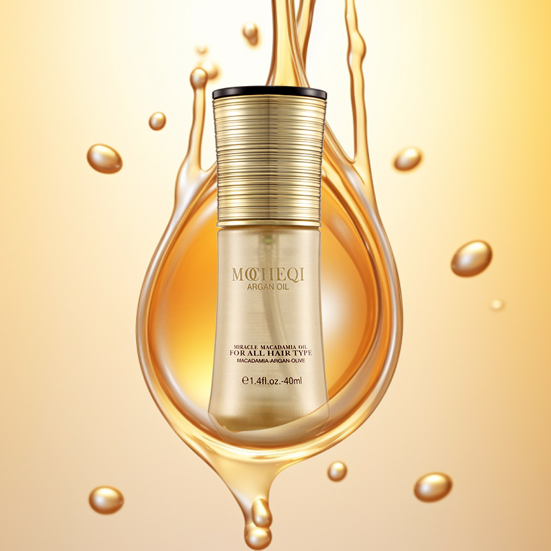 MOCHEQI – huile d'argan pour Salon de beauté, soins capillaires, nourrissante, réparatrice, anti-frisottis, hydratante, pour cheveux secs et tous types de cheveux