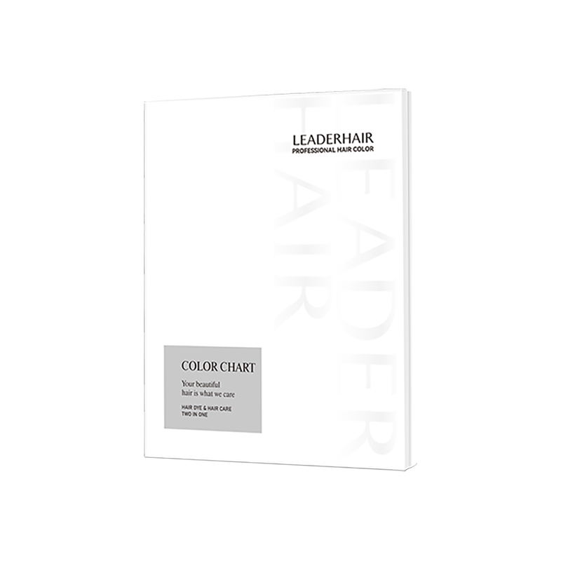 Leaderhair – teinture capillaire permanente professionnelle, vente en gros, nuancier de couleurs de cheveux