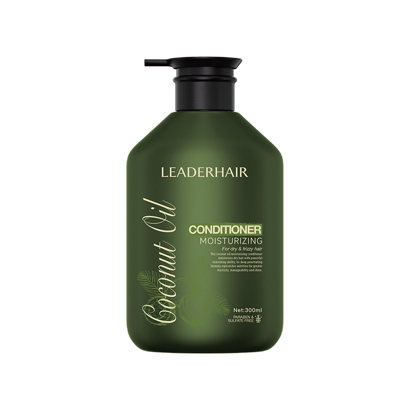 LEADERHAIR Daily Care Après-shampooing hydratant à l'huile de noix de coco sans sulfates ni paraben